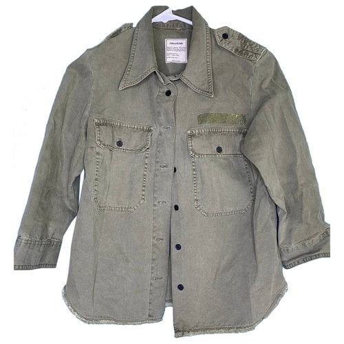Pre-owned Zadig & Voltaire Jacket In Green