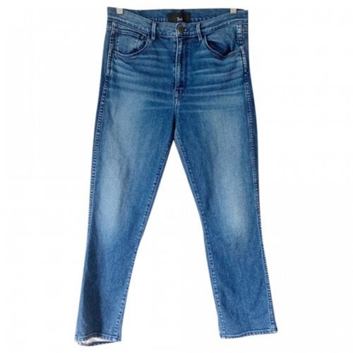 Pre-owned 3x1 Slim Jeans In Blue