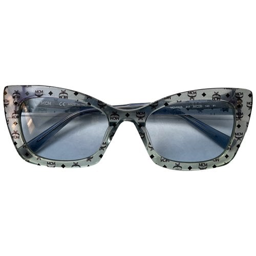 Pre-owned Mcm Sunglasses In Blue