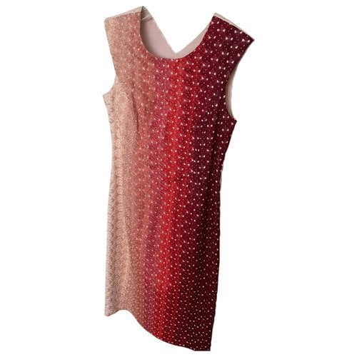 Pre-owned Missoni Lace Mid-length Dress In Multicolour