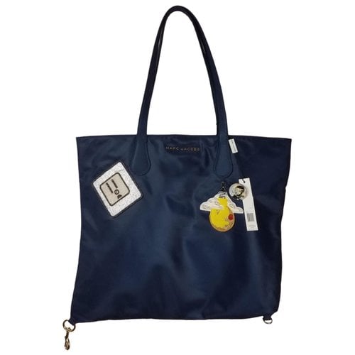 Pre-owned Marc Jacobs Tote In Navy