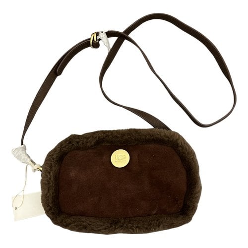 Pre-owned Ugg Wool Handbag In Brown