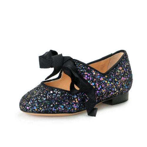 Pre-owned Charlotte Olympia Glitter Ballet Flats In Multicolour