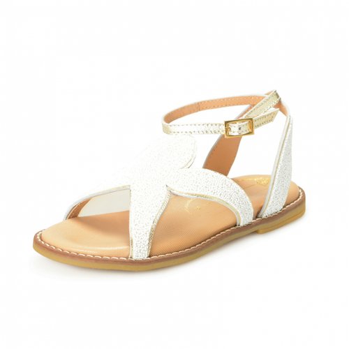 Pre-owned Charlotte Olympia Leather Sandals In White