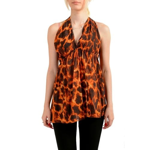 Pre-owned Just Cavalli Silk Blouse In Other