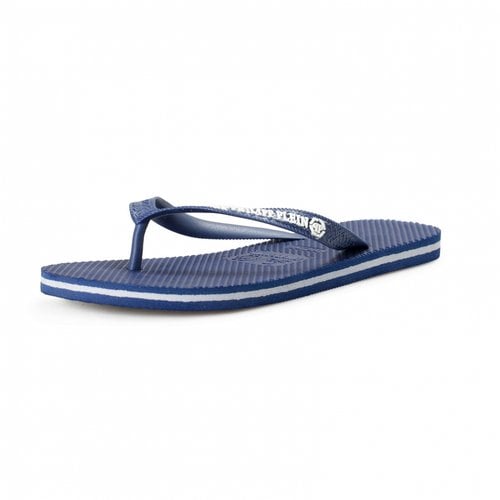 Pre-owned Philipp Plein Sandals In Blue