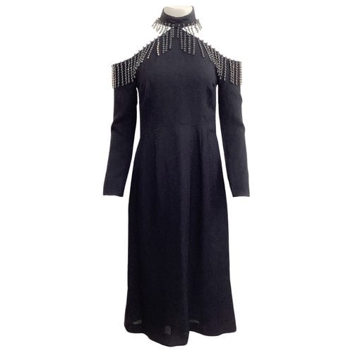 Pre-owned Christopher Kane Mid-length Dress In Navy