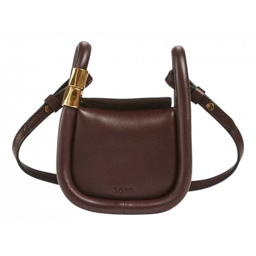 Pre-owned Boyy Leather Tote In Brown