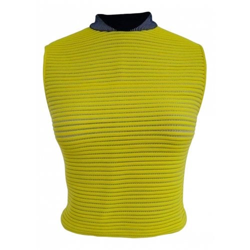 Pre-owned Alexander Wang Camisole In Yellow