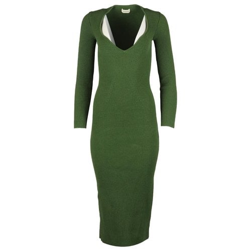 Pre-owned Khaite Mid-length Dress In Green