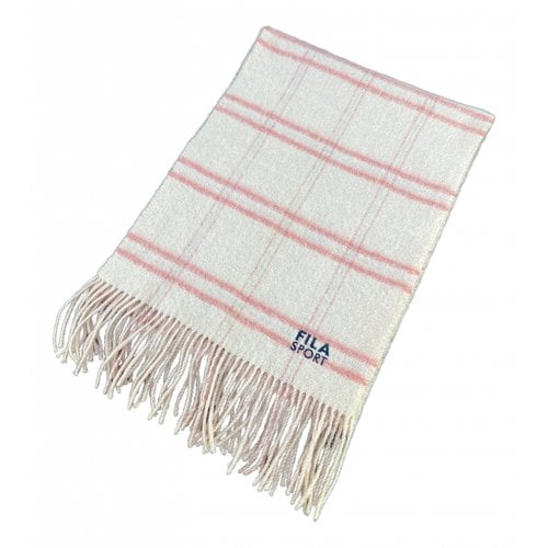 Pre-owned Fila Wool Scarf In Multicolour