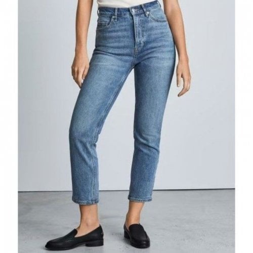 Pre-owned Everlane Straight Jeans In Blue