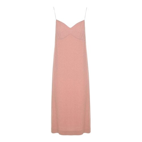 Pre-owned Dries Van Noten Mid-length Dress In Pink