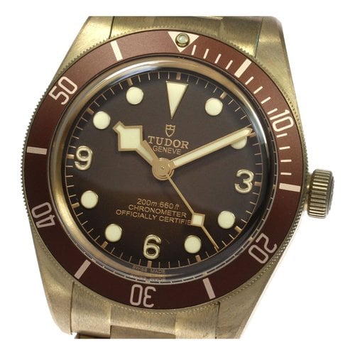 Pre-owned Tudor Watch In Brown