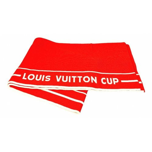 Pre-owned Louis Vuitton Scarf In Orange