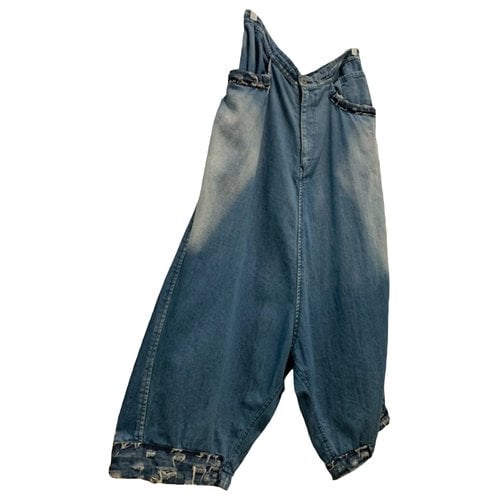 Pre-owned Y's Large Jeans In Blue