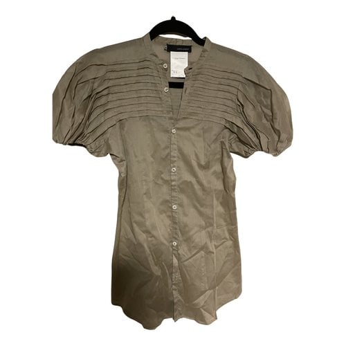 Pre-owned Dsquared2 Blouse In Khaki