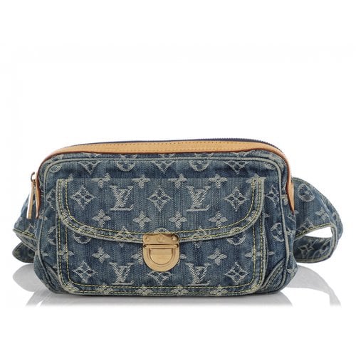 Pre-owned Louis Vuitton Satchel In Blue