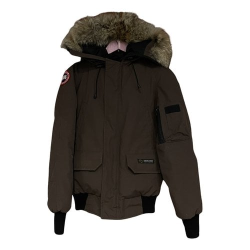 Pre-owned Canada Goose Chilliwack Coat In Brown