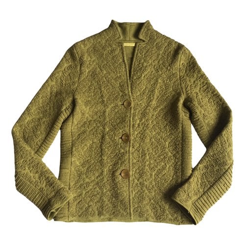Pre-owned Catherine André Wool Jacket In Green