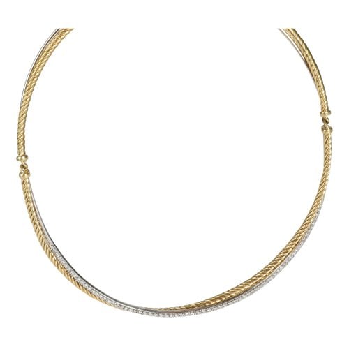 Pre-owned David Yurman Yellow Gold Necklace