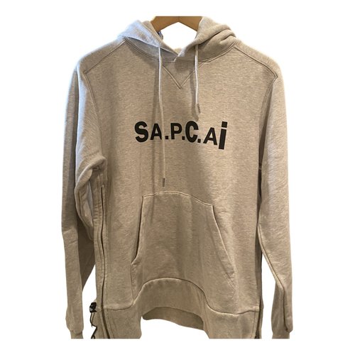 Pre-owned Sacai Top In Grey