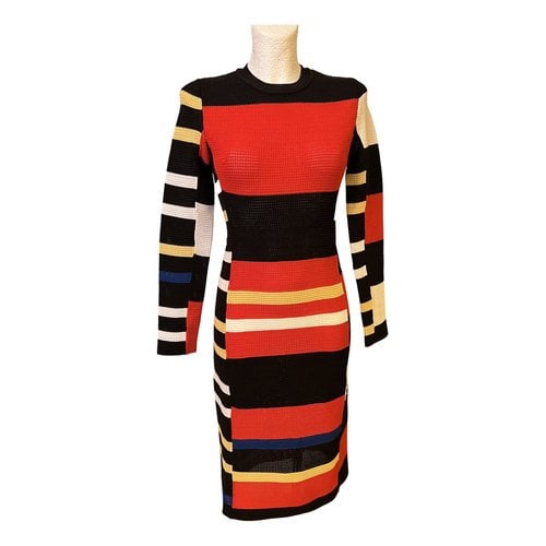 Pre-owned Proenza Schouler Mid-length Dress In Multicolour