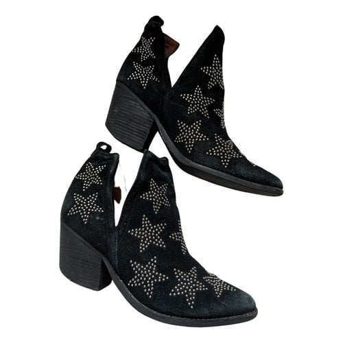 Pre-owned Jeffrey Campbell Ankle Boots In Black