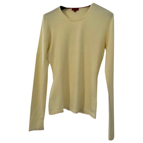 Pre-owned Hugo Boss Jumper In Yellow