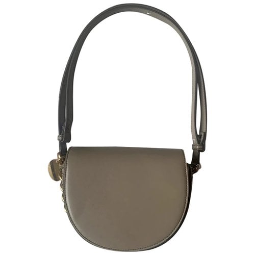 Pre-owned Stella Mccartney Vegan Leather Handbag In Grey
