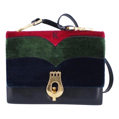 Pre-owned Roberta Di Camerino Velvet Handbag In Multicolour