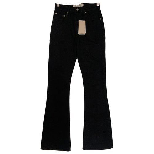 Pre-owned Golden Goose Bootcut Jeans In Black