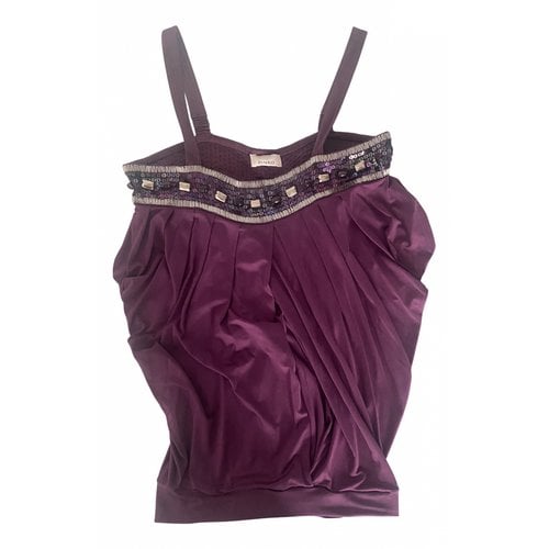 Pre-owned Pinko Camisole In Purple