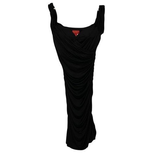 Pre-owned Vivienne Westwood Red Label Mid-length Dress In Black