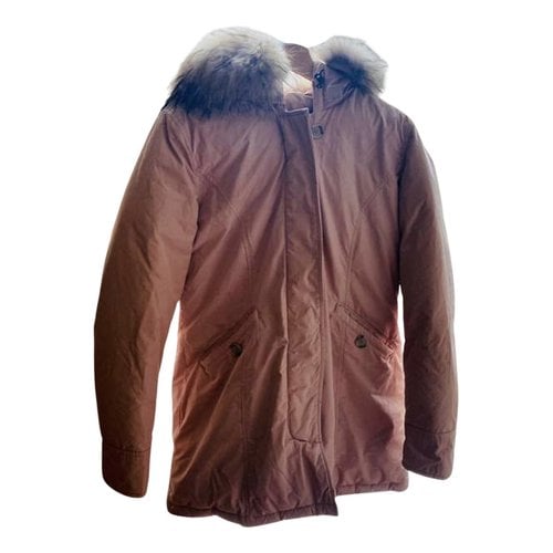 Pre-owned Woolrich Parka In Pink