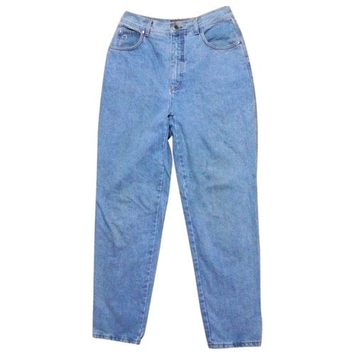 Pre-owned Aigner Boyfriend Jeans In Blue