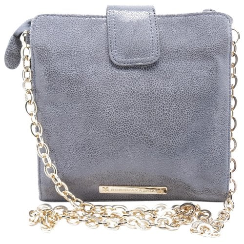 Pre-owned Bcbg Max Azria Leather Bag In Grey