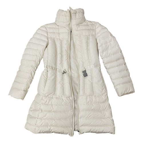 Pre-owned Marina Yachting Coat In White
