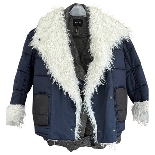 Pre-owned Isabel Marant Coat In Navy