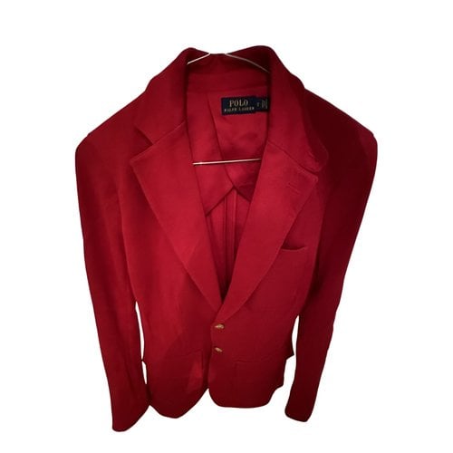 Pre-owned Polo Ralph Lauren Blazer In Red