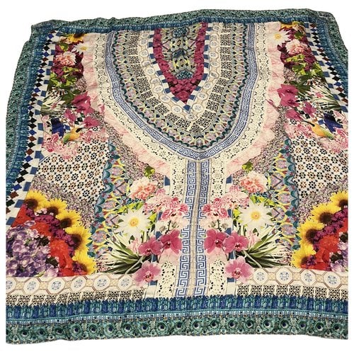 Pre-owned Camilla Silk Handkerchief In Multicolour