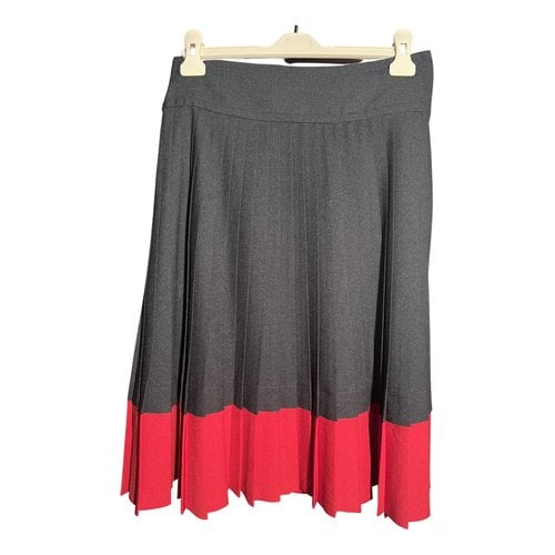 Pre-owned Marc By Marc Jacobs Wool Mid-length Skirt In Multicolour