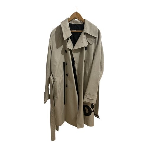 Pre-owned Dsquared2 Trench In Beige