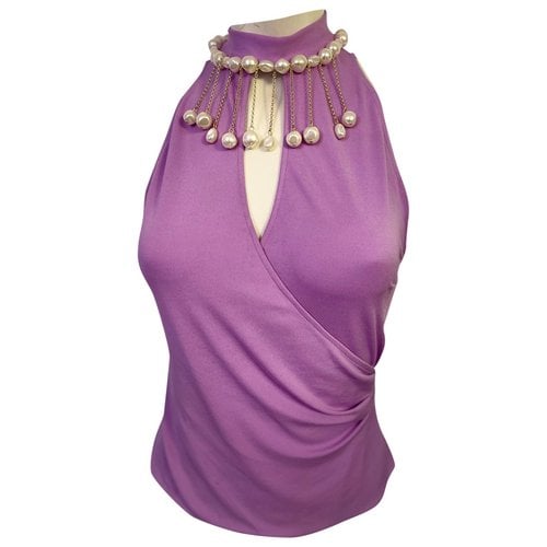 Pre-owned Pinko Top In Purple