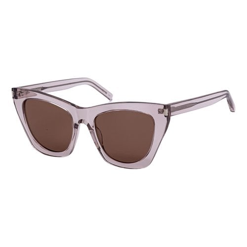 Pre-owned Saint Laurent Sunglasses In Pink