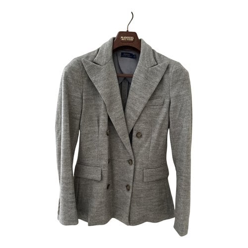 Pre-owned Polo Ralph Lauren Blazer In Grey