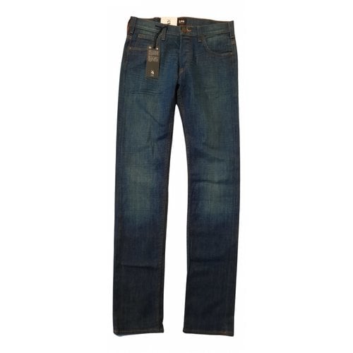 Pre-owned Lee Jeans In Blue