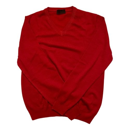 Pre-owned Altea Wool Pull In Red