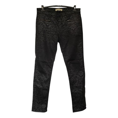Pre-owned Gerard Darel Slim Jeans In Black