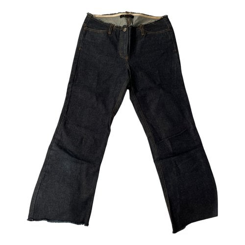 Pre-owned Theory Jeans In Blue